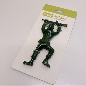 Metal Soldier Bottle Opener, Green Heavy Trooper Army Military USA